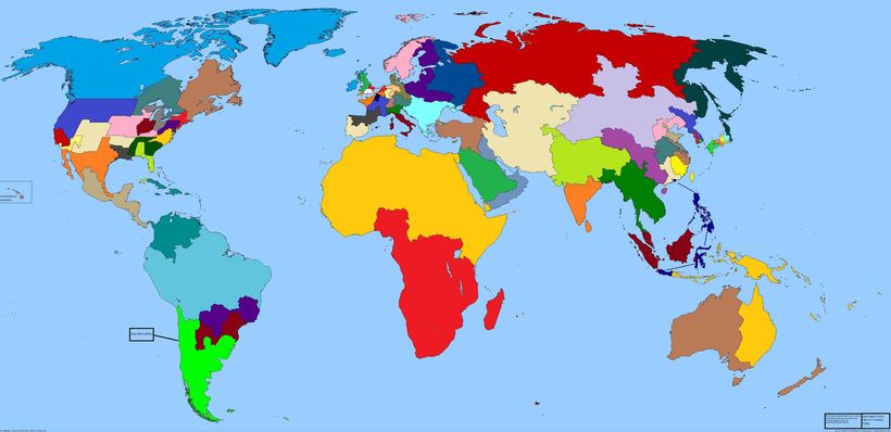 18 карт, которые ни за что не покажут на школьных уроках географии