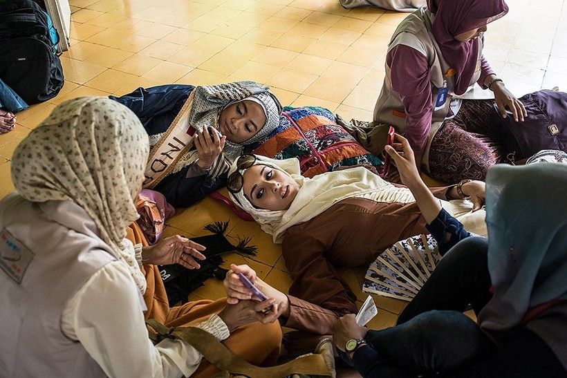 21 интересный снимок о том, как проводят конкурс красоты среди мусульманок