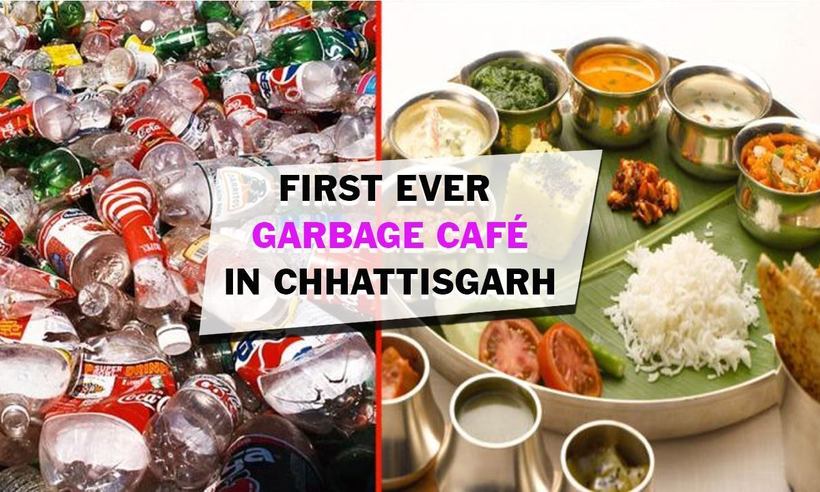 Необычное кафе: в Индии предлагают еду в обмен на пластиковый мусор